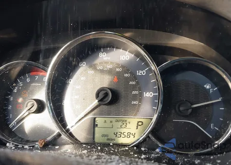 2014 Toyota Corolla Le from USA, damaged, VIN 2T1BURHE3EC136038